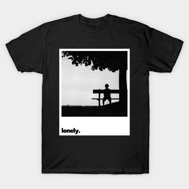 Lonely T-Shirt by sagitaerniart